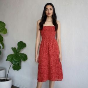 Reformation Sable Dress in Ditty, Medium